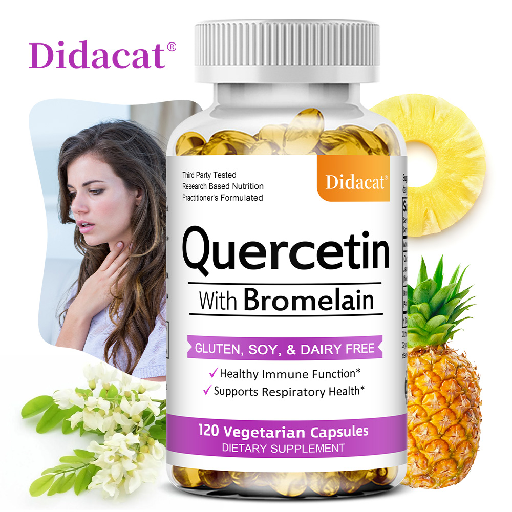 Wellness Quercetin - Капсулы с кверцетином и бромелайном, поддерживающие